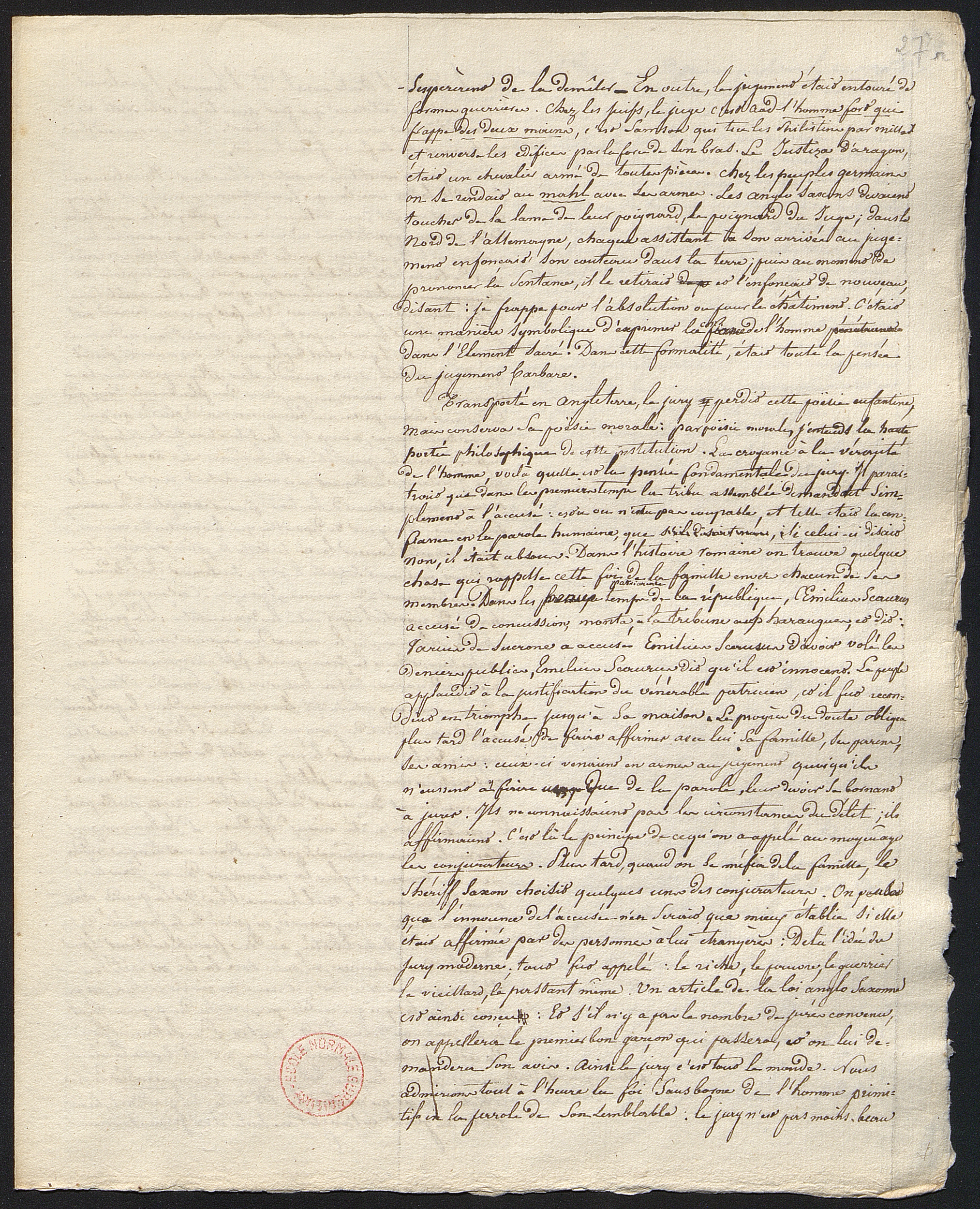 Jules Michelet. Cours d’histoire du Moyen âge, XIVe-XVe siècles, professé au collège Sainte-Barbe.
