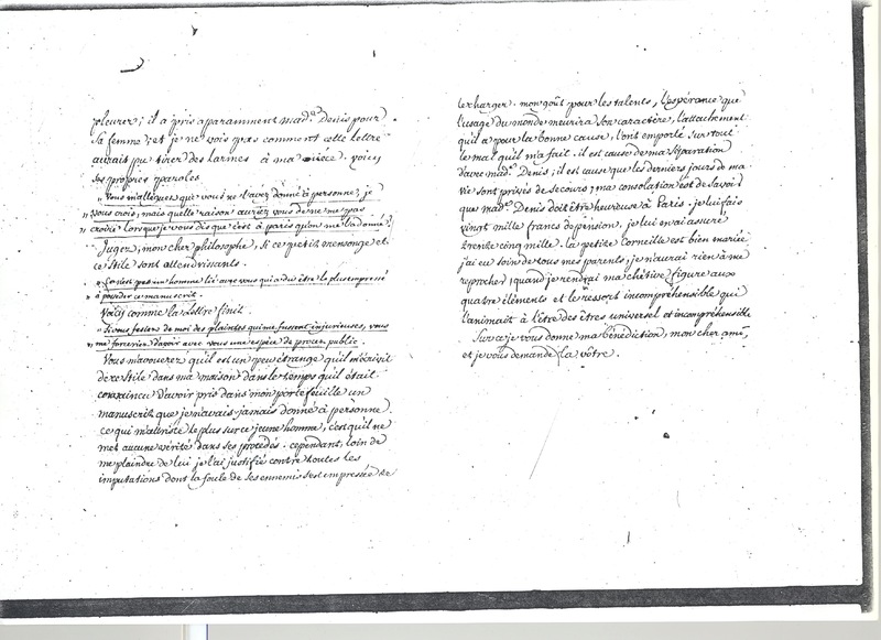 Lettre de Voltaire à D'Alembert, 11 avril 1768