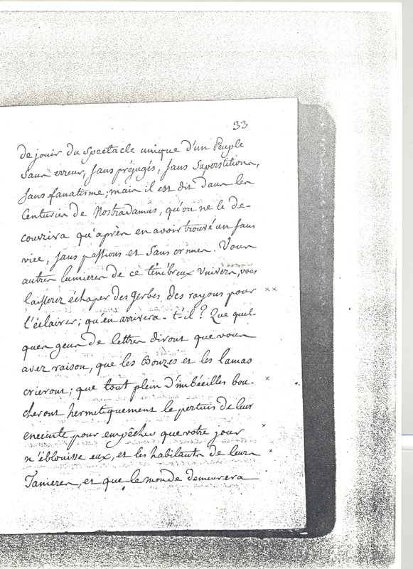 Lettre de Frédéric II à D'Alembert, 3 avril 1770 Lettre de Frédéric II à D'Alembert, 3 avril 1770