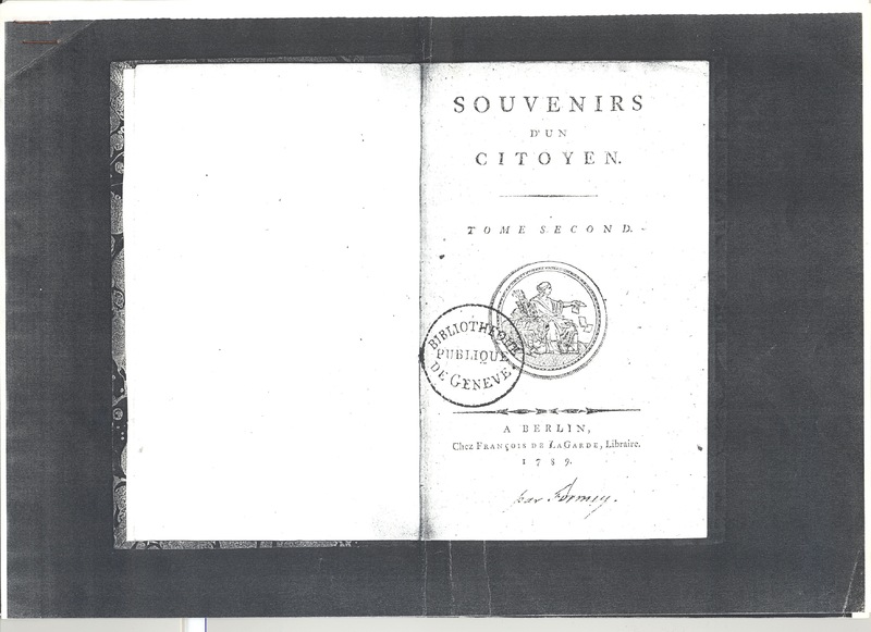 Lettre de D'Alembert à Formey, 24 mai 1752 Lettre de D'Alembert à Formey, 24 mai 1752