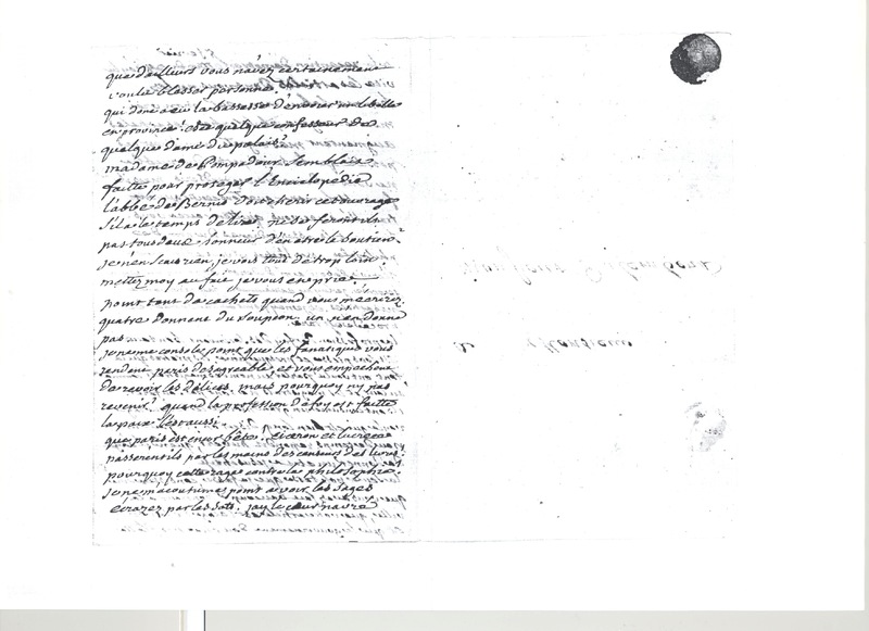 Lettre de Voltaire à D'Alembert, 5 février 1758 Lettre de Voltaire à D'Alembert, 5 février 1758