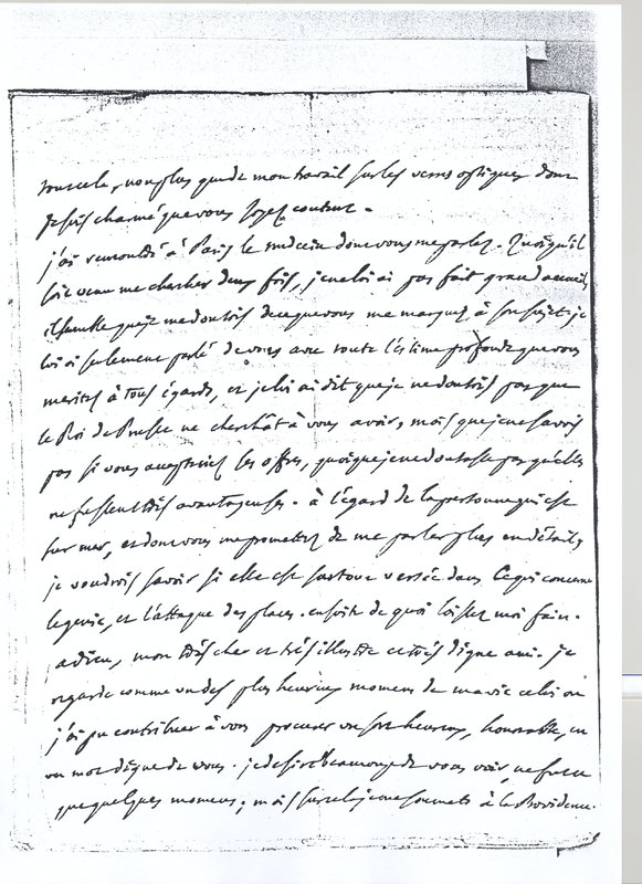 Lettre de D'Alembert à Lagrange, 23 mai 1766 Lettre de D'Alembert à Lagrange, 23 mai 1766