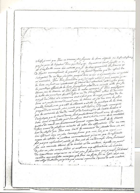 Lettre de Euler Leonhard à D'Alembert, 28 septembre 1748 Lettre de Euler Leonhard à D'Alembert, 28 septembre 1748