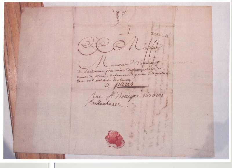 Lettre de Despiau à D'Alembert, 25 octobre 1769 Lettre de Despiau à D'Alembert, 25 octobre 1769