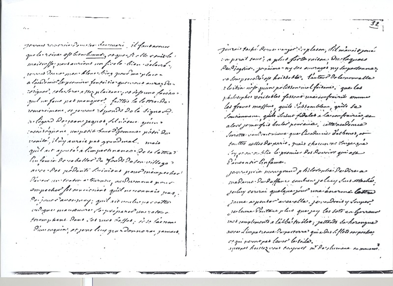 Lettre de Voltaire à D'Alembert, 20 avril 1761 Lettre de Voltaire à D'Alembert, 20 avril 1761