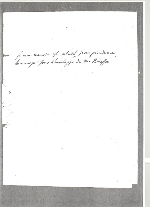 Lettre de D'Alembert à Formey, 6 novembre 1755 Lettre de D'Alembert à Formey, 6 novembre 1755