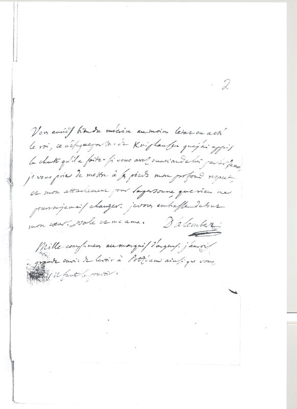 Lettre de D'Alembert à Prades, 2 septembre 1755