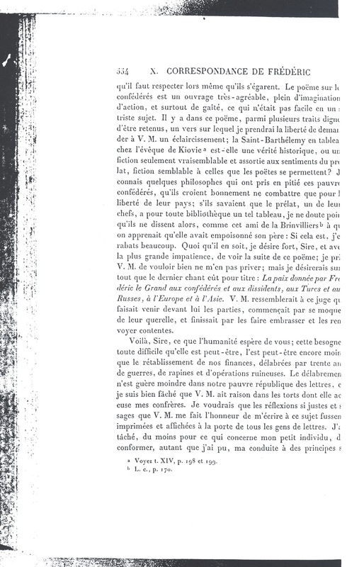 Lettre de D'Alembert à Frédéric II, 2 janvier 1772 Lettre de D'Alembert à Frédéric II, 2 janvier 1772