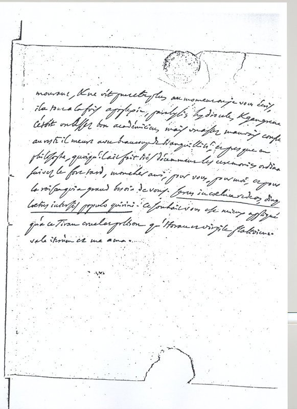 Lettre de D'Alembert et D'Amilaville à Voltaire, 15 juin 1768 Lettre de D'Alembert et D'Amilaville à Voltaire, 15 juin 1768