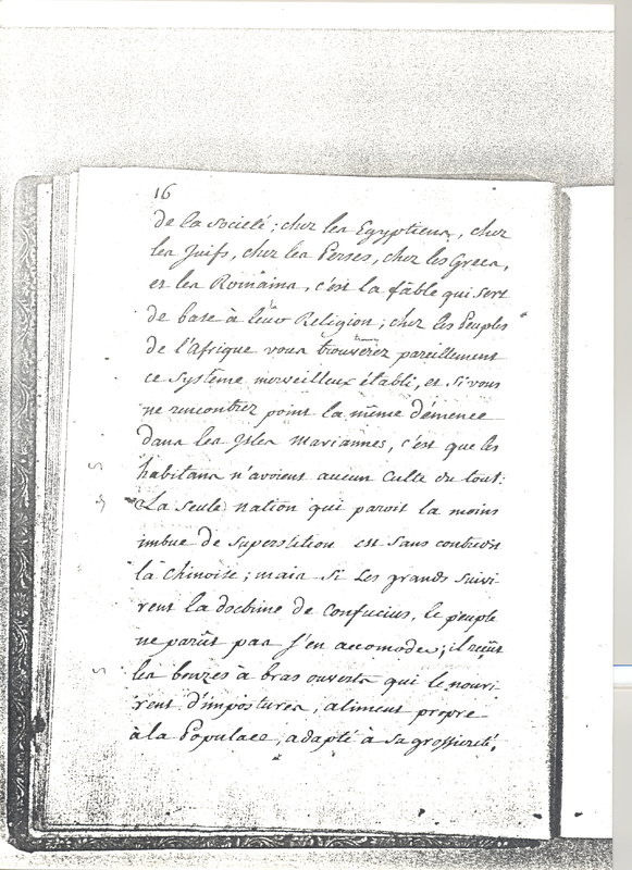 Lettre de Frédéric II à D'Alembert, 8 janvier 1770