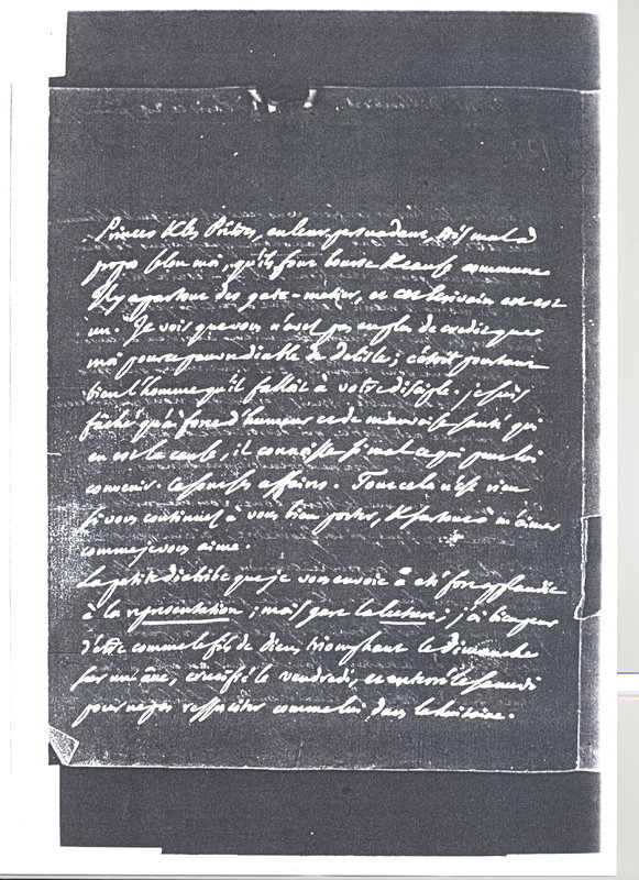 Lettre de D'Alembert à Voltaire, 24 janvier 1778 Lettre de D'Alembert à Voltaire, 24 janvier 1778