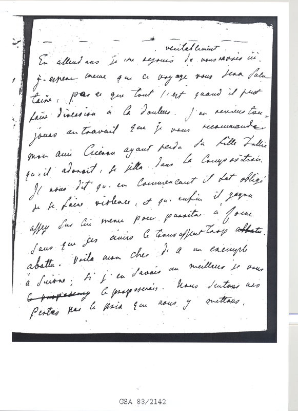 Lettre de Frédéric II à D'Alembert, 26 octobre 1776 Lettre de Frédéric II à D'Alembert, 26 octobre 1776