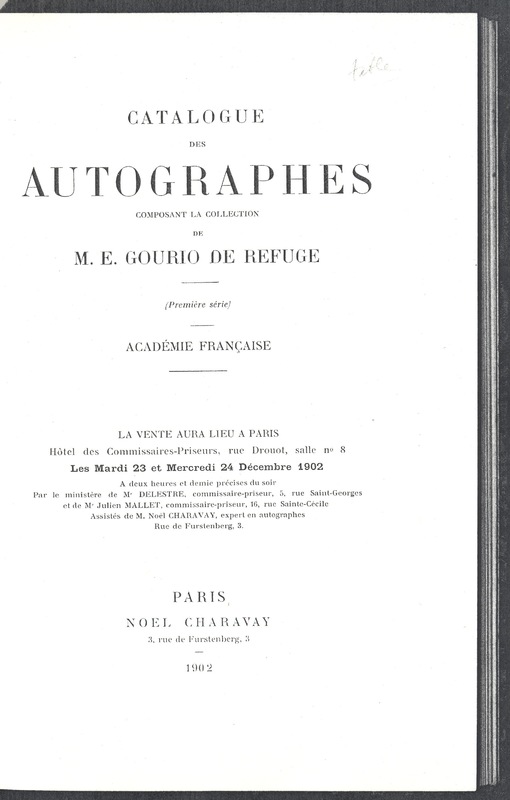 Lettre de D'Alembert à Suard Jean Baptiste Antoine, 3 octobre 1770 Lettre de D'Alembert à Suard Jean Baptiste Antoine, 3 octobre 1770