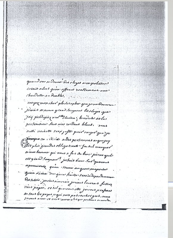 Lettre de Voltaire à D'Alembert, 28 août 1765 Lettre de Voltaire à D'Alembert, 28 août 1765