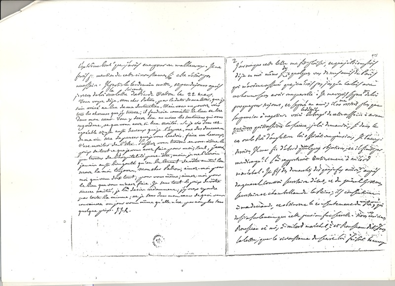Lettre de Hume à D'Alembert, 15 juillet 1766 Lettre de Hume à D'Alembert, 15 juillet 1766