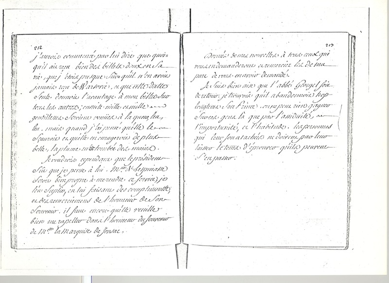 Lettre de Mme Geoffrin (Rodet) à D'Alembert, 23 juillet 1766 Lettre de Mme Geoffrin (Rodet) à D'Alembert, 23 juillet 1766