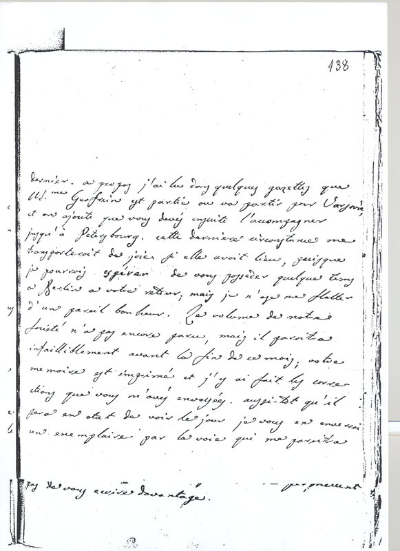 Lettre de Lagrange à D'Alembert, 5 juillet 1766