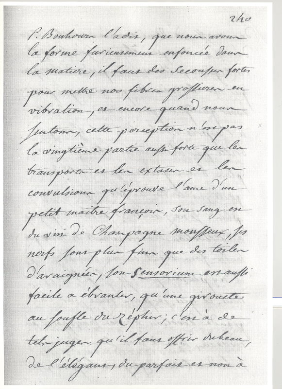 Lettre de Frédéric II à D'Alembert, 15 mai 1774 Lettre de Frédéric II à D'Alembert, 15 mai 1774