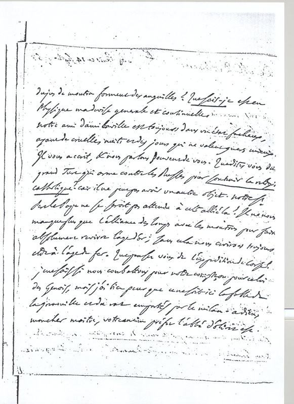 Lettre de D'Alembert à Voltaire, 14 septembre 1768 Lettre de D'Alembert à Voltaire, 14 septembre 1768