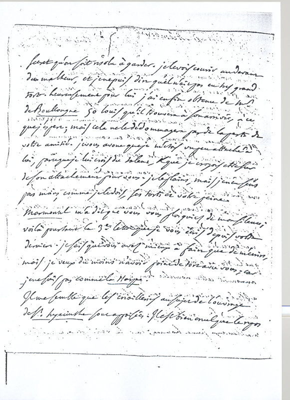 Lettre de D'Alembert à Voltaire, 29 février 1768 Lettre de D'Alembert à Voltaire, 29 février 1768
