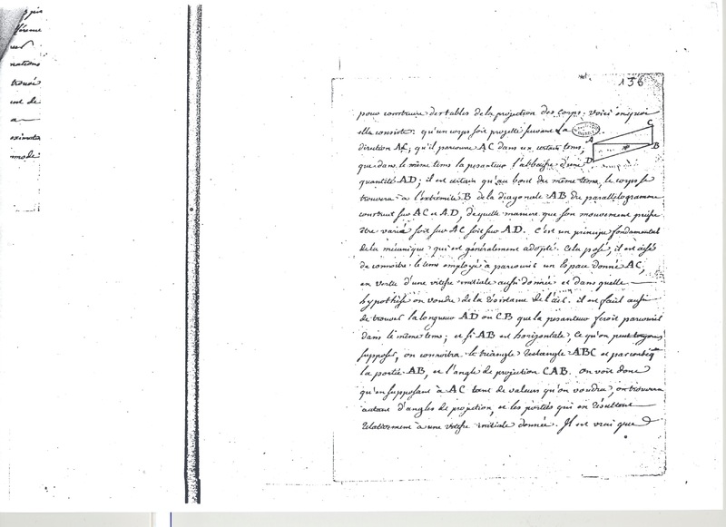 Lettre de Lombard à D'Alembert, 22 novembre 1775 Lettre de Lombard à D'Alembert, 22 novembre 1775