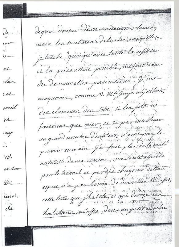 Lettre de D'Alembert à Catherine II, novembre 1764