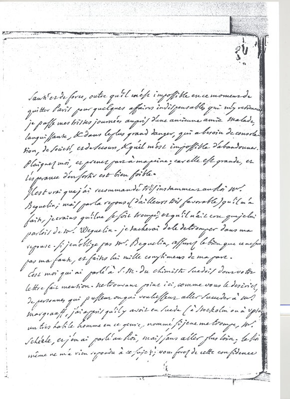 Lettre de D'Alembert à Lagrange, 26 avril 1776 Lettre de D'Alembert à Lagrange, 26 avril 1776