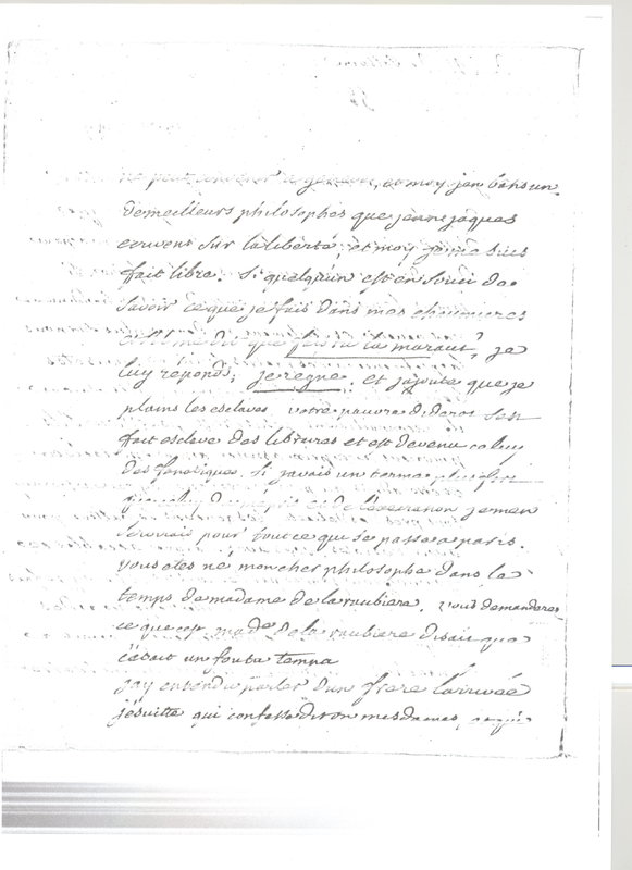 Lettre de Voltaire à D'Alembert, 15 octobre 1759 Lettre de Voltaire à D'Alembert, 15 octobre 1759