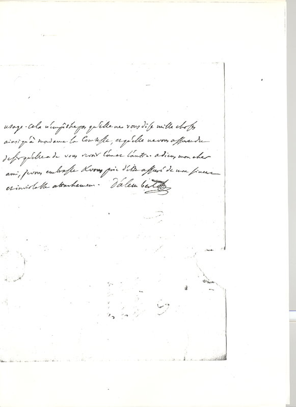 Lettre de D'Alembert à Rochefort d'Ally Jacques, 31 mai 1768 Lettre de D'Alembert à Rochefort d'Ally Jacques, 31 mai 1768