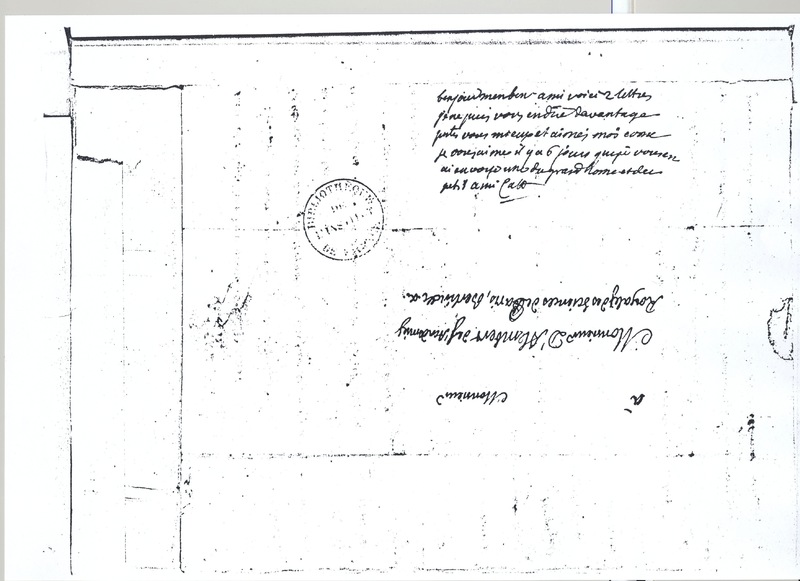 Lettre de Castillon à D'Alembert, 13 novembre 1765 Lettre de Castillon à D'Alembert, 13 novembre 1765