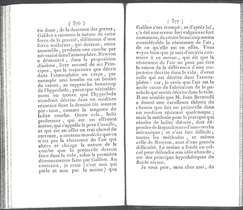 Lettre de Caracciolo à D'Alembert, 14 août 1781 Lettre de Caracciolo à D'Alembert, 14 août 1781