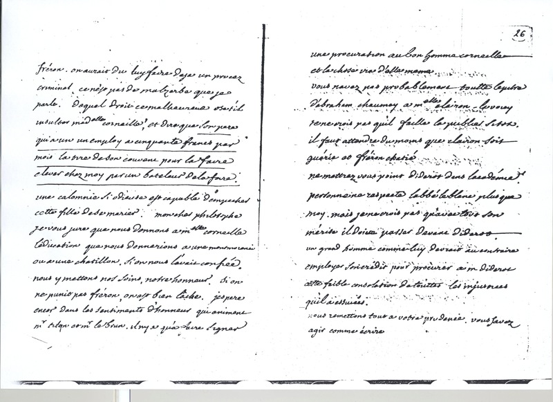 Lettre de Voltaire à D'Alembert, 9 février 1761 Lettre de Voltaire à D'Alembert, 9 février 1761