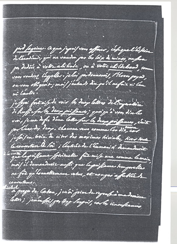 Lettre de D'Alembert à Voltaire, 6 avril 1773 Lettre de D'Alembert à Voltaire, 6 avril 1773