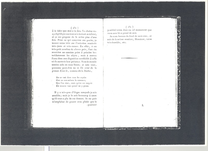 Lettre de Rousseau Jean Jacques à D'Alembert, 26 juin 1751 Lettre de Rousseau Jean Jacques à D'Alembert, 26 juin 1751
