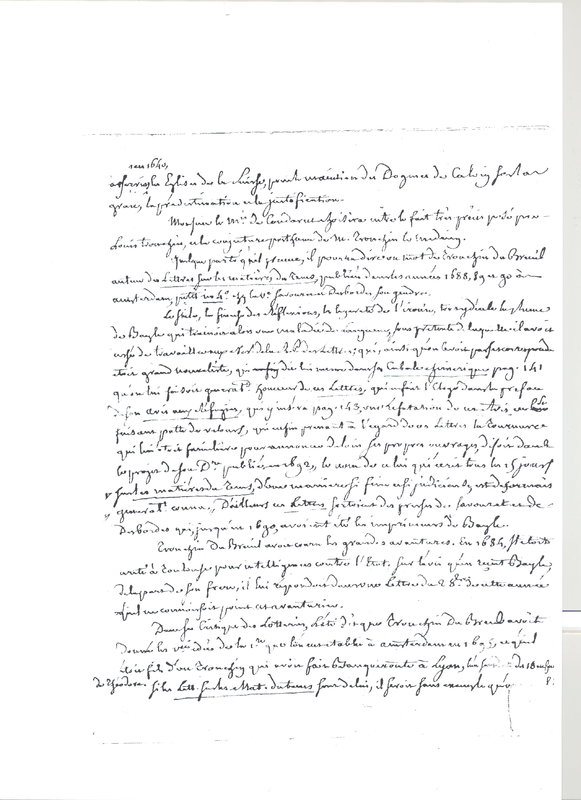 Lettre de Grosley à D'Alembert, 9 août 1782 Lettre de Grosley à D'Alembert, 9 août 1782