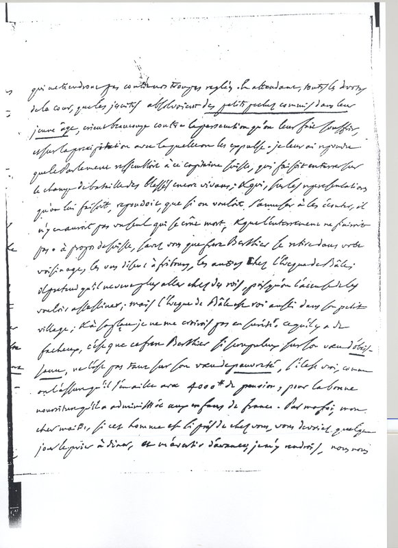 Lettre de D'Alembert à Voltaire, 2 mars 1764 Lettre de D'Alembert à Voltaire, 2 mars 1764