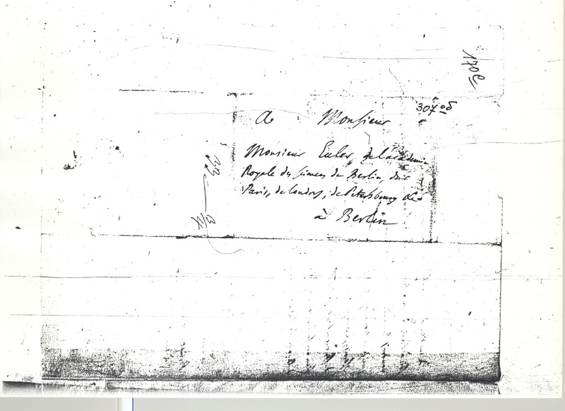 Lettre de D'Alembert à Euler Leonhard, 20 juillet 1763 Lettre de D'Alembert à Euler Leonhard, 20 juillet 1763