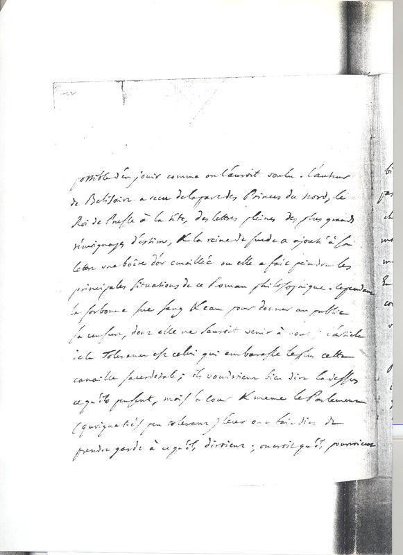 Lettre de D'Alembert à Hume David, 9 octobre 1767 Lettre de D'Alembert à Hume David, 9 octobre 1767