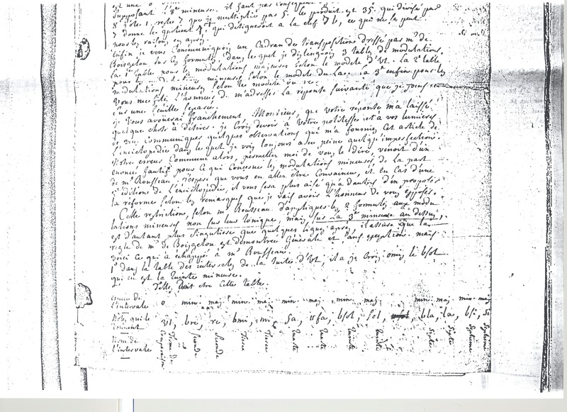 Lettre de Nau à D&#39;Alembert, 27 avril 1770
