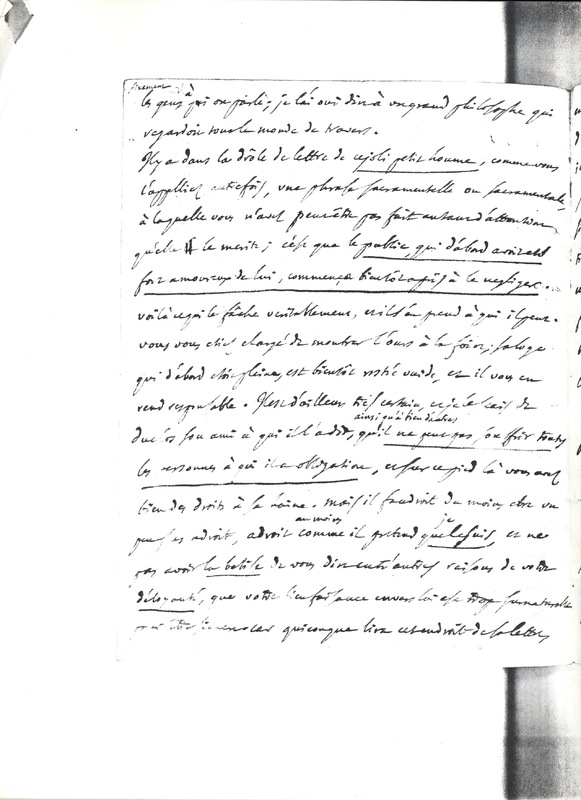 Lettre de D'Alembert à Hume David, 4 août 1766 Lettre de D'Alembert à Hume David, 4 août 1766