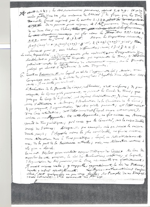 Lettre de Le Sage Georges Louis à D'Alembert, 4 juin 1780 Lettre de Le Sage Georges Louis à D'Alembert, 4 juin 1780