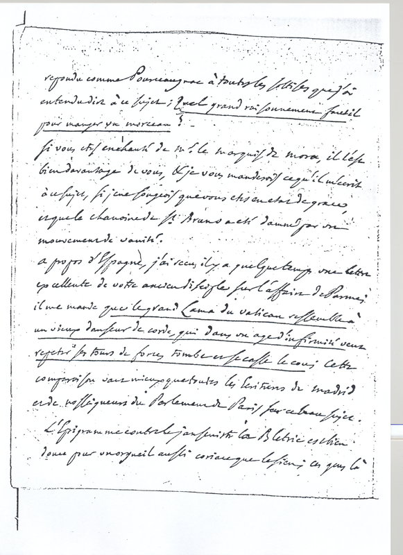 Lettre de D'Alembert à Voltaire, 13 mai 1768 Lettre de D'Alembert à Voltaire, 13 mai 1768