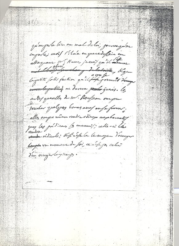 Lettre de D'Alembert à Suard Jean Baptiste Antoine, 8 octobre 1766 Lettre de D'Alembert à Suard Jean Baptiste Antoine, 8 octobre 1766