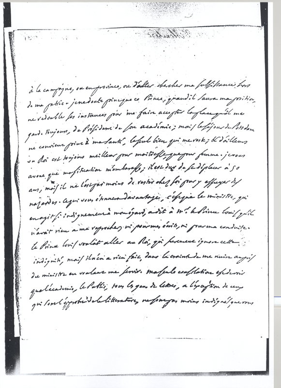 Lettre de D'Alembert à Voltaire, 30 juin 1765 Lettre de D'Alembert à Voltaire, 30 juin 1765