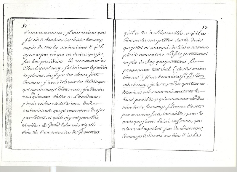 Lettre de D'Alembert à Mlle Lespinasse, 16 juillet 1763 Lettre de D'Alembert à Mlle Lespinasse, 16 juillet 1763