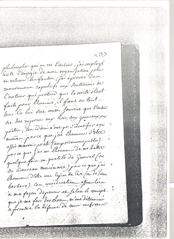 Lettre de Frédéric II à D'Alembert, 17 mai 1770 Lettre de Frédéric II à D'Alembert, 17 mai 1770