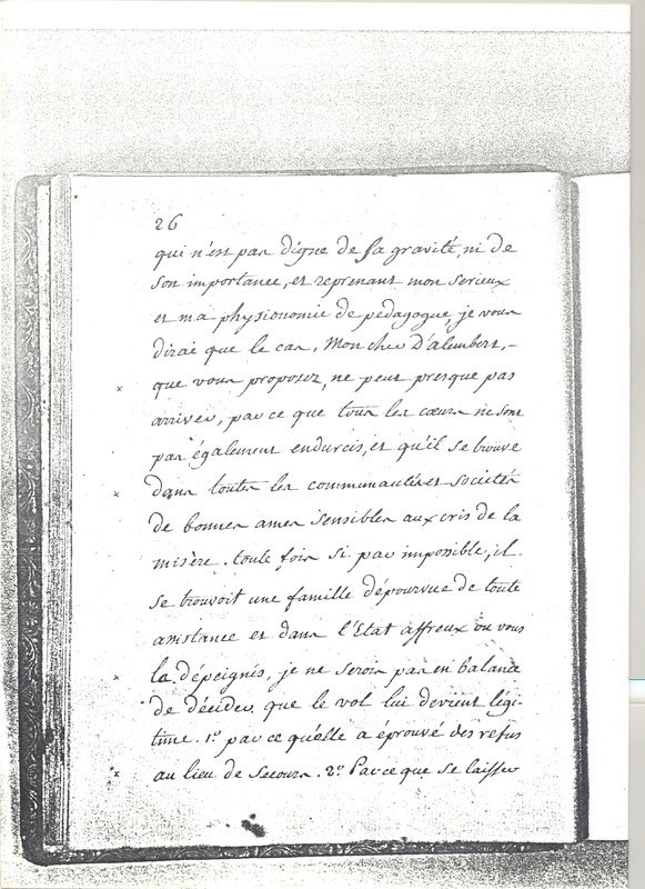 Lettre de Frédéric II à D'Alembert, 3 avril 1770 Lettre de Frédéric II à D'Alembert, 3 avril 1770