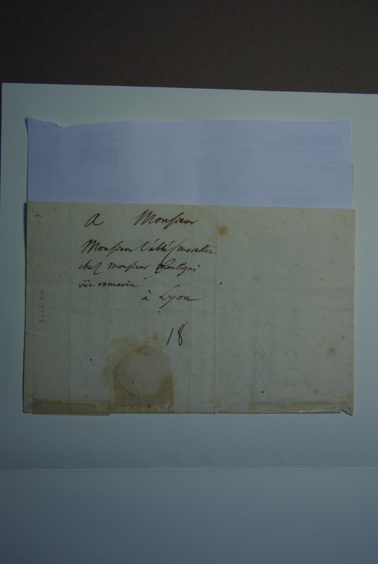 Lettre de D'Alembert à Morellet, 1er octobre 1757