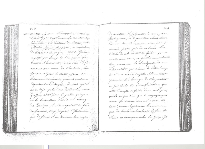 Lettre de Frédéric II à D'Alembert, 16 décembre 1773 Lettre de Frédéric II à D'Alembert, 16 décembre 1773