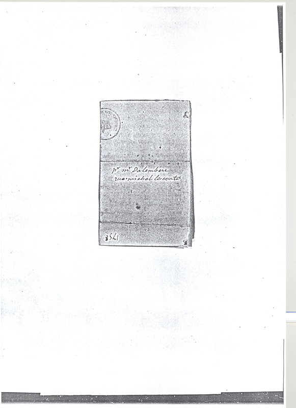 Lettre de Voltaire à D'Alembert, 19 février 1758 Lettre de Voltaire à D'Alembert, 19 février 1758